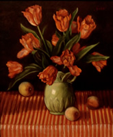 Tulips and Peaches