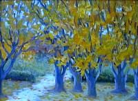 Fall Rose Garden Lake Harriet