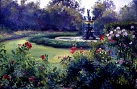 Lake Harriet Rose Garden Fountain